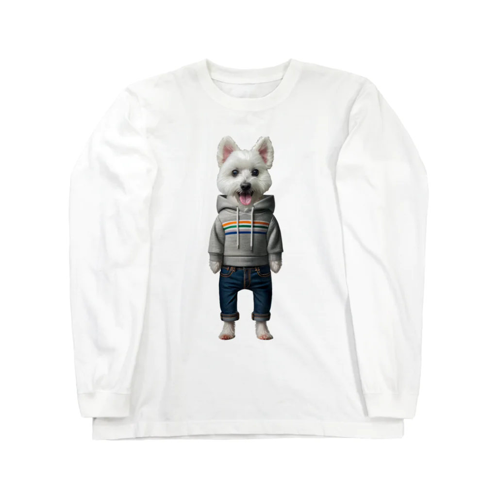 TRI-COMMA（トライカンマ）の愛犬コスチューム：優作 Long Sleeve T-Shirt