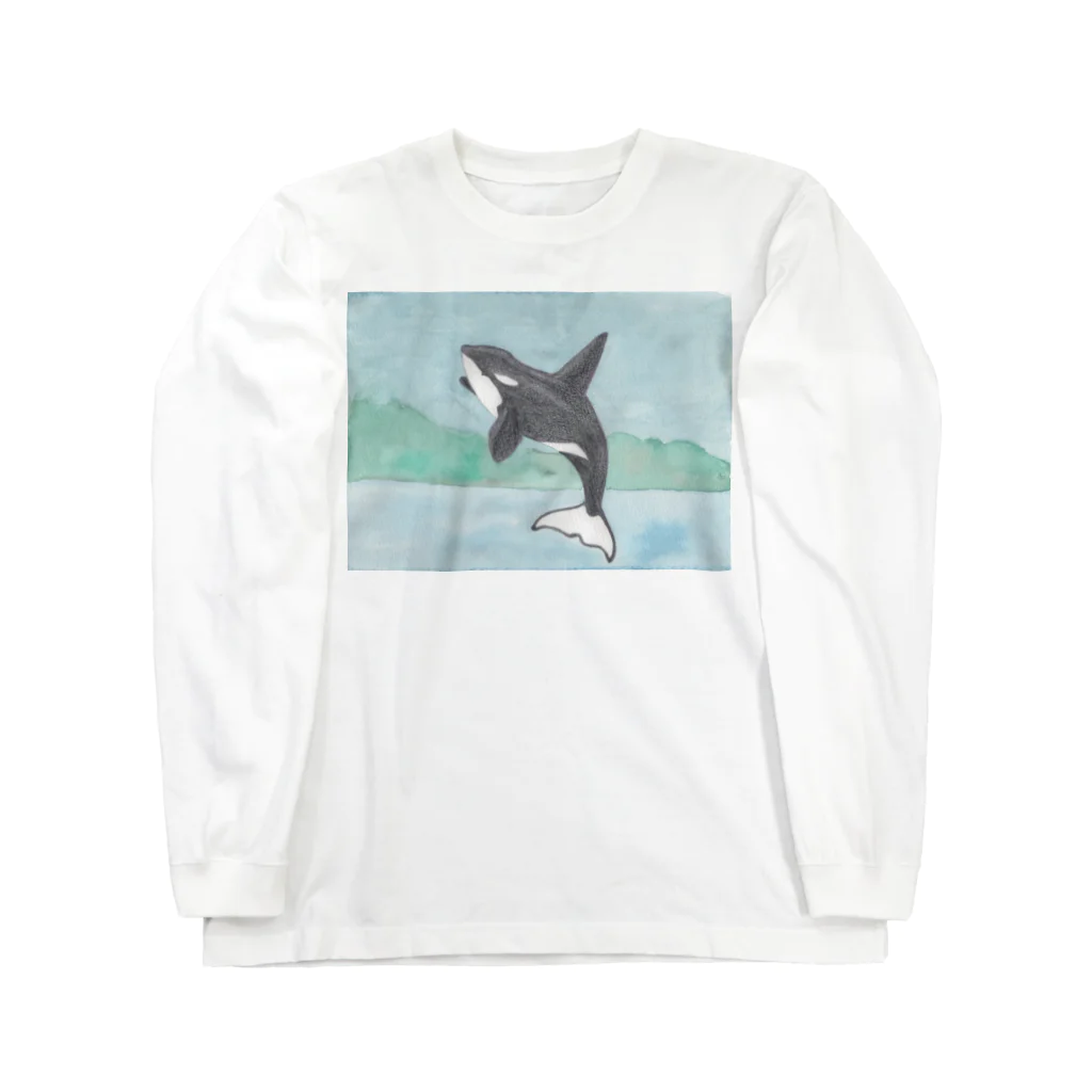 つぎのシャチ Long Sleeve T-Shirt