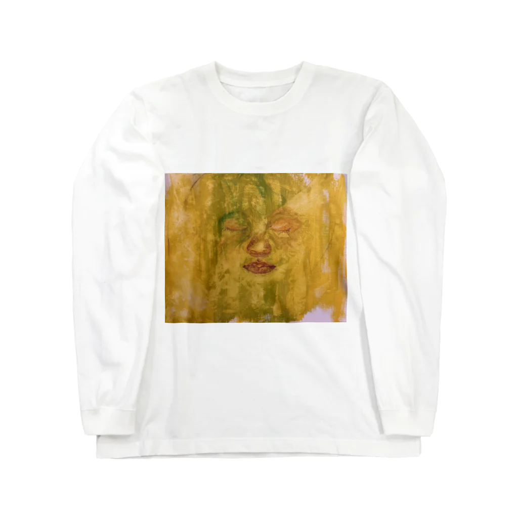 青い猫のこもれび Long Sleeve T-Shirt