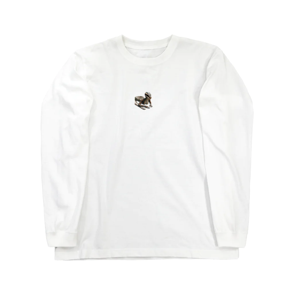 reptilesの怪人蛇女 Long Sleeve T-Shirt