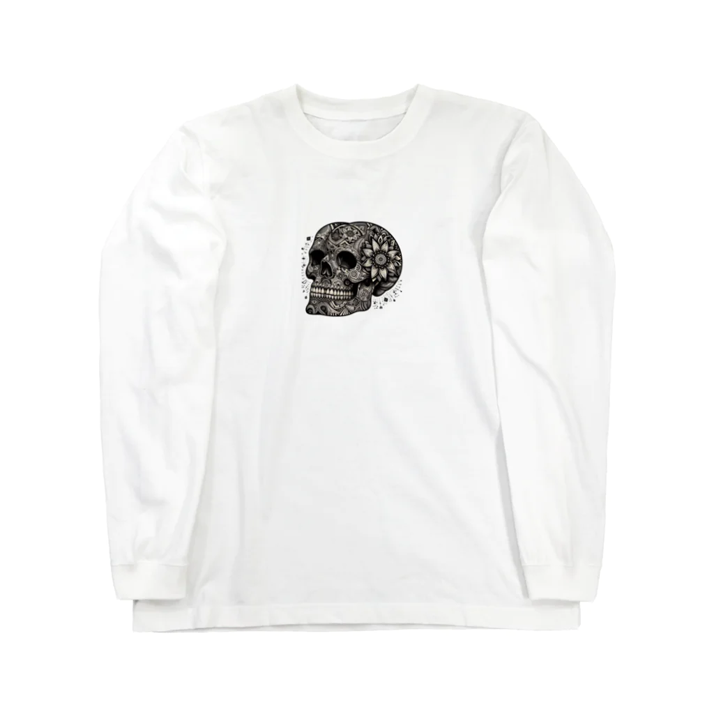 wワンダーワールドwのSKULL002 Long Sleeve T-Shirt