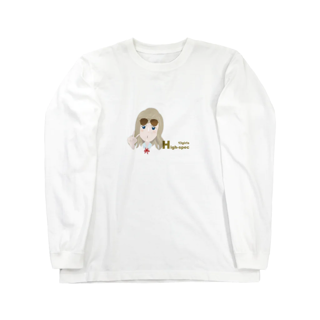 千画本舗の13girls H - キャシー・ロビンソン（フルカラー） Long Sleeve T-Shirt