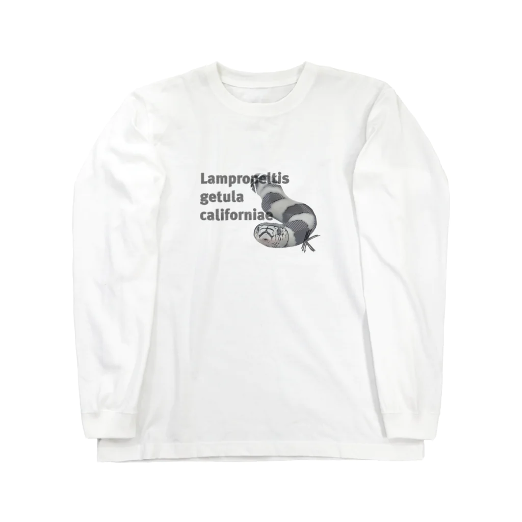 nanao's💜Shopのカリフォルニアキングスネーク　くうさん Long Sleeve T-Shirt