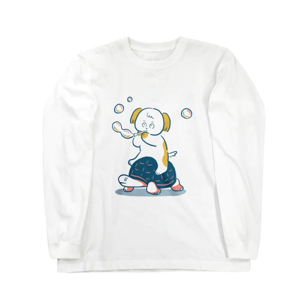 nenneのイヌ - シャボン玉 Long Sleeve T-Shirt