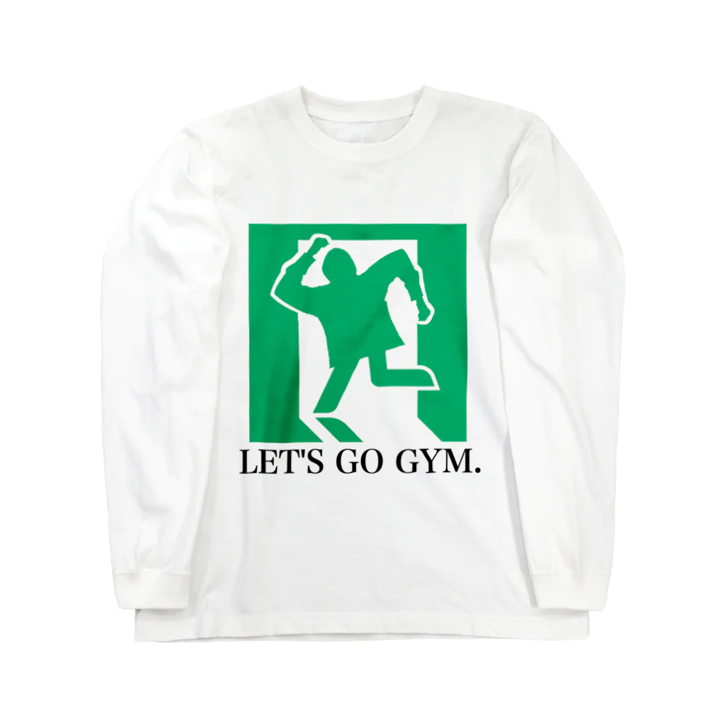 khaua のLet's go to gym Long Sleeve T-Shirt