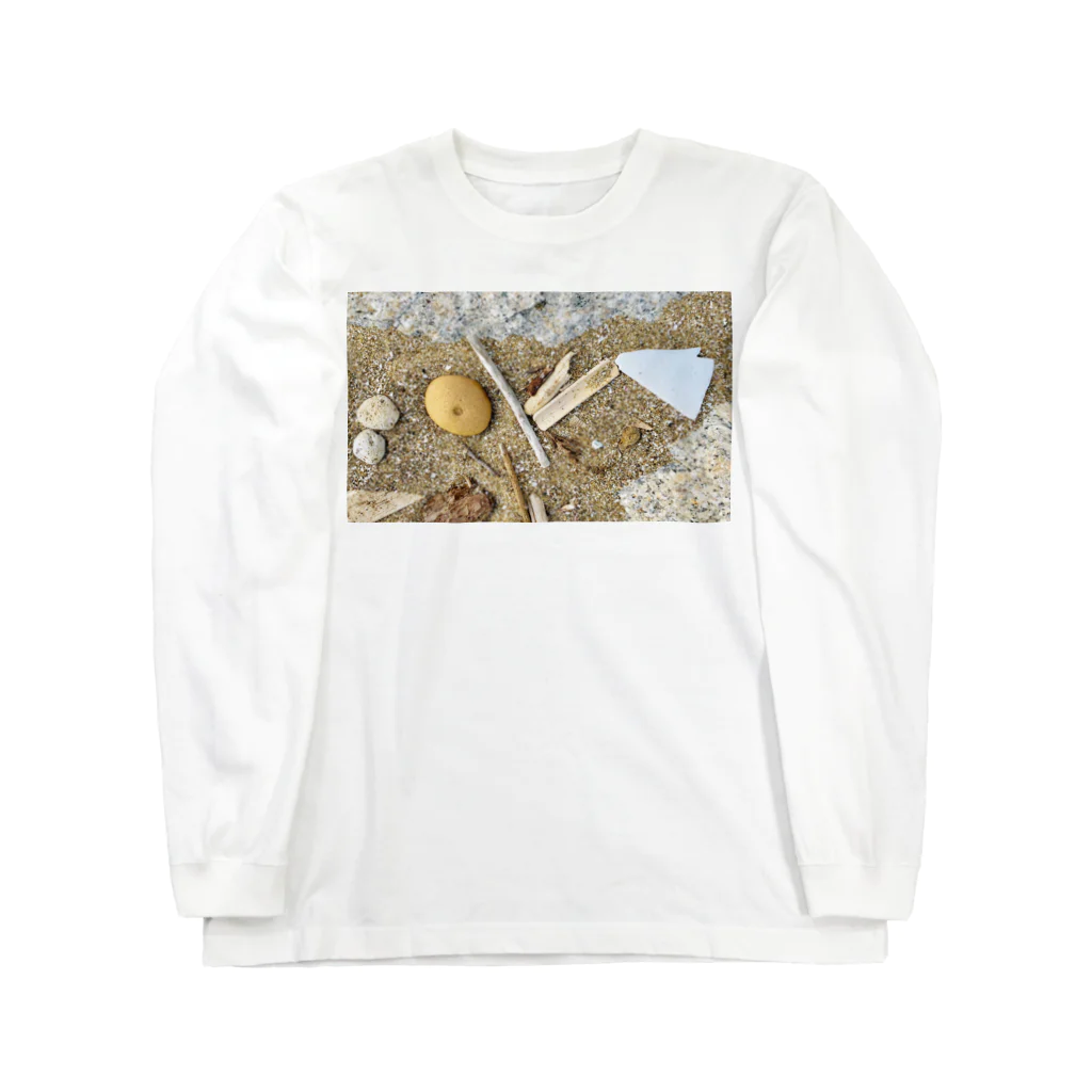 snownow123の砂と水 Long Sleeve T-Shirt