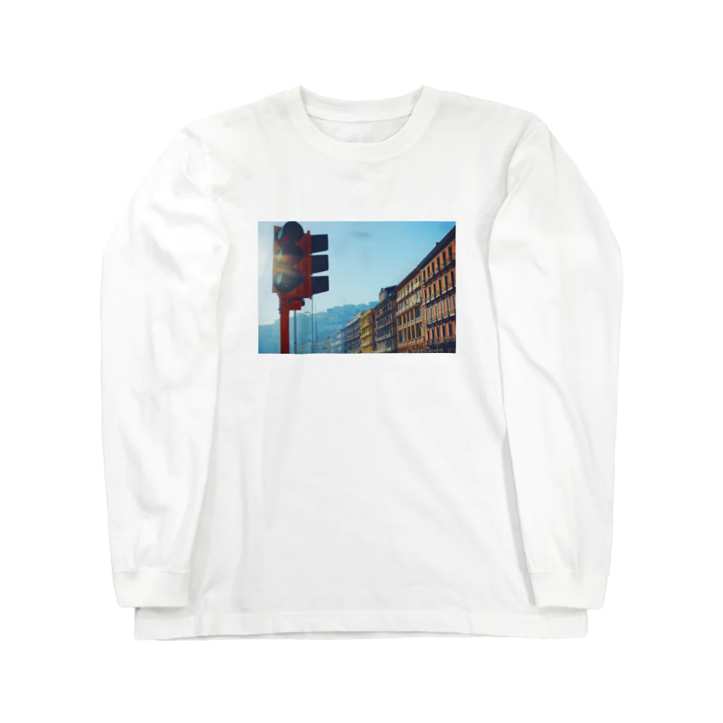 𝔗𝔞𝔦𝔰𝔢𝔦 𝔜𝔞𝔪𝔞𝔡𝔞のSeaside Town. Long Sleeve T-Shirt