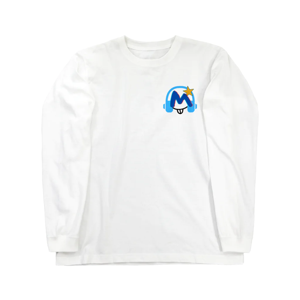 狂人M 公式ShopのMasa_HeadPhone_LG01 롱 슬리브 티셔츠