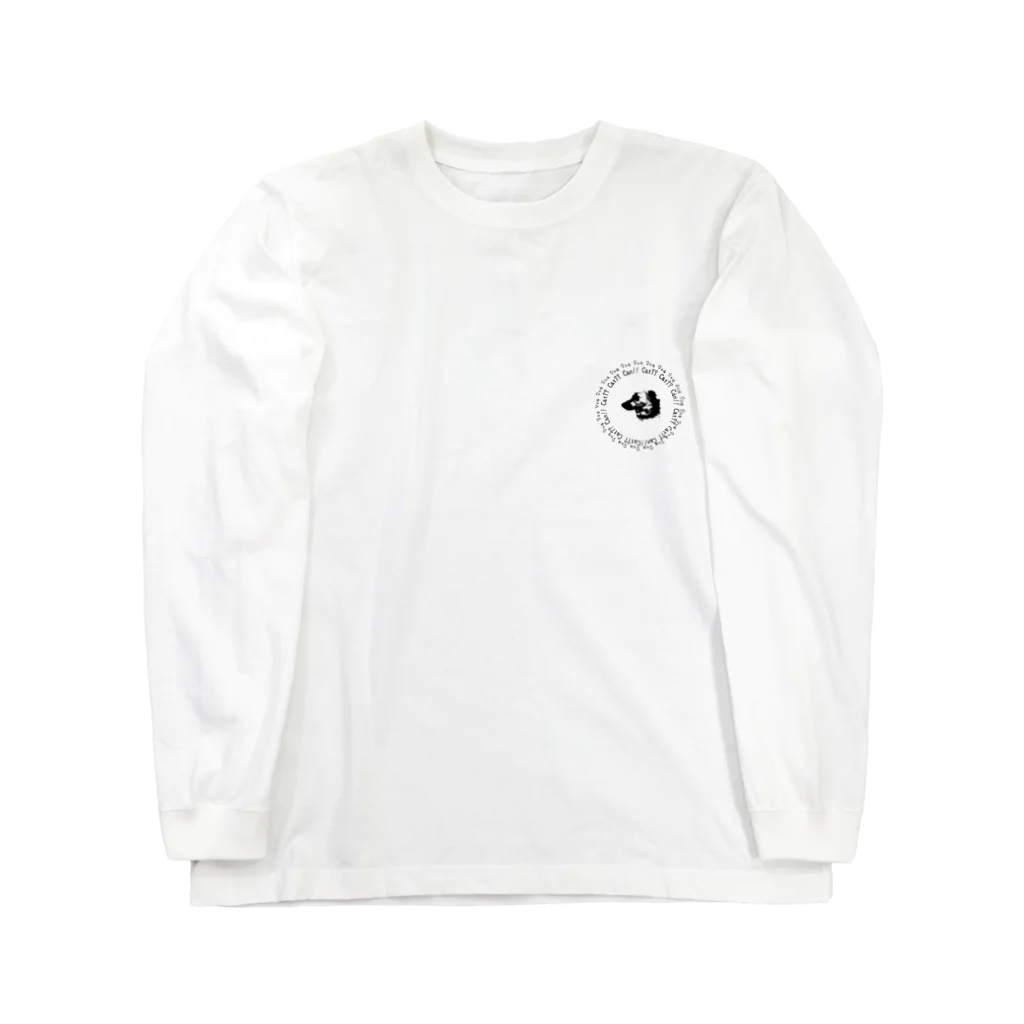 生粋の動物が好きな動物のDog Dog can cat Long Sleeve T-Shirt