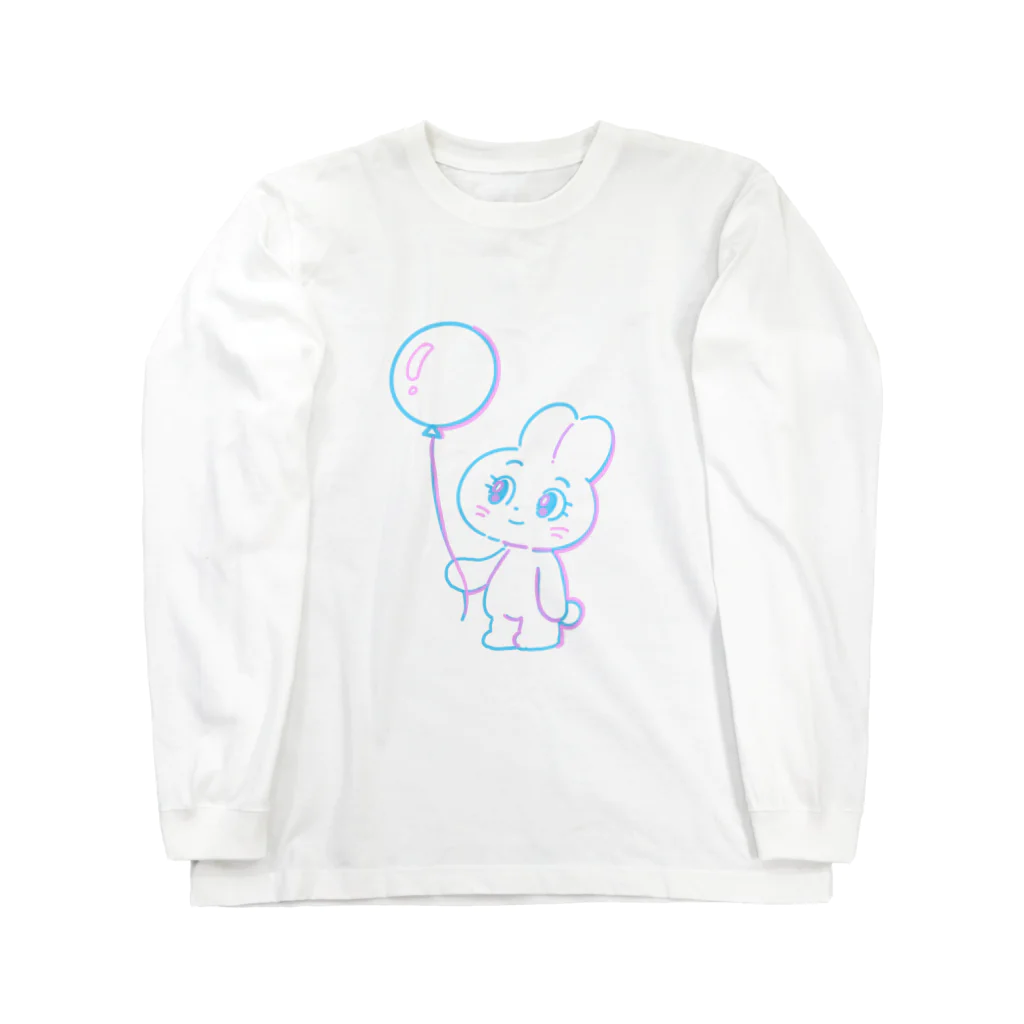 DAWN.jpのうさぎのめるちゃん ロングスリーブTシャツ