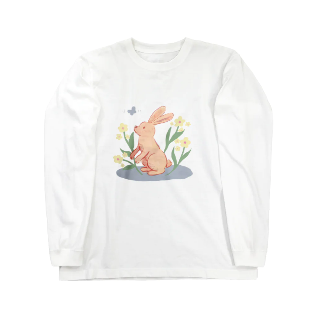 うずら舎のRabbit Long Sleeve T-Shirt