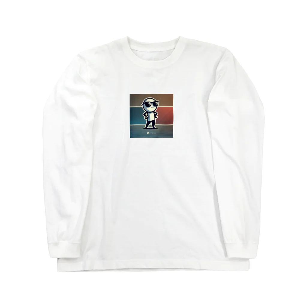 natura55のおしゃれ棒人間 Long Sleeve T-Shirt