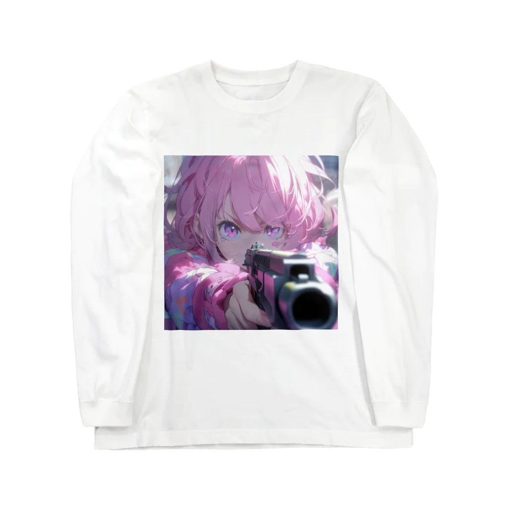 ぶーたんの火花散る戦場 Long Sleeve T-Shirt