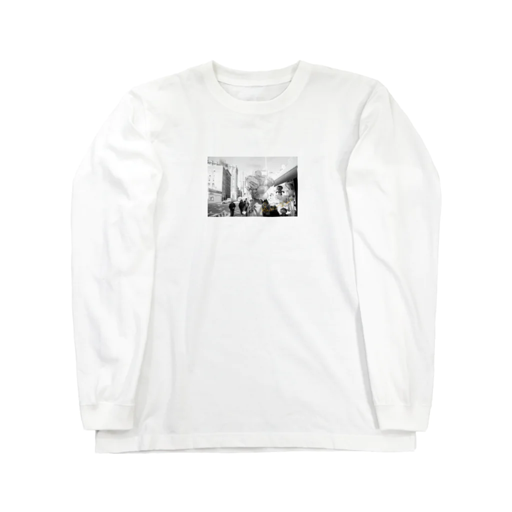 tacostacosのニューヨークフォトT Long Sleeve T-Shirt