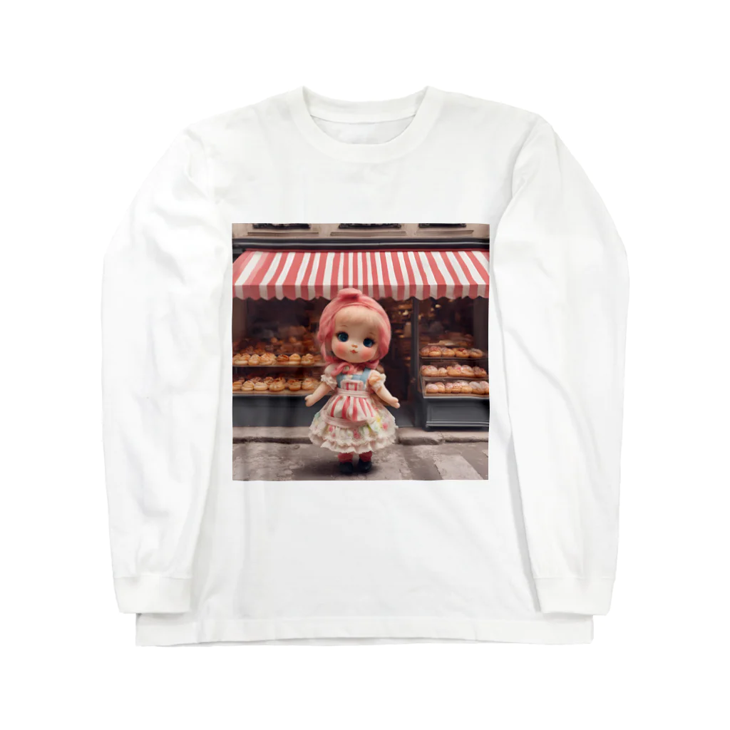 HOSHI-TANEKO🌠の🥐ブーランジェリー🍞女の子🌺 Long Sleeve T-Shirt