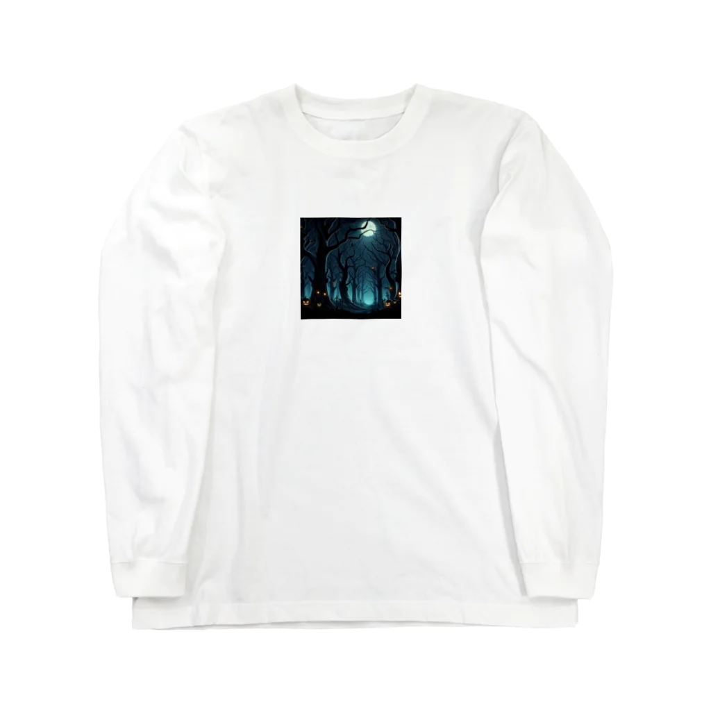 hanako_love_itemの可愛いホラー Long Sleeve T-Shirt