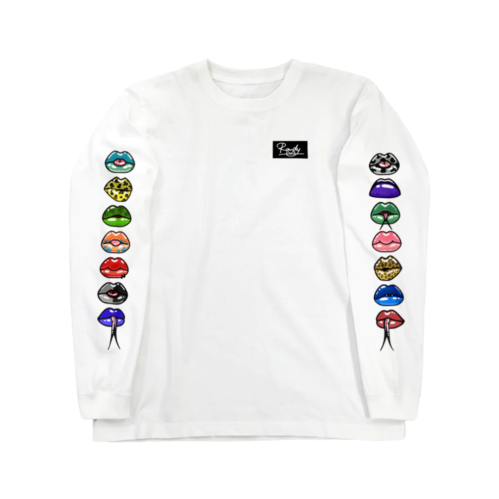 Randy TAKAHASHIのリップスロゴイラストロンT Long Sleeve T-Shirt