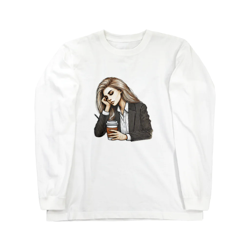 ETOWA_TOWAのDaydreaming Desk Diva Long Sleeve T-Shirt