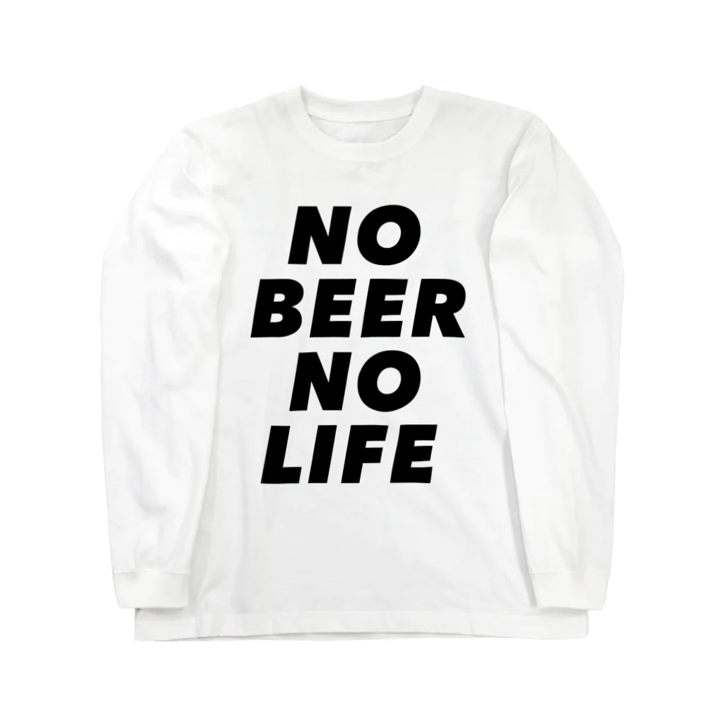 TSUBASAのNO BEER NO LIFE #08 ロングスリーブTシャツ