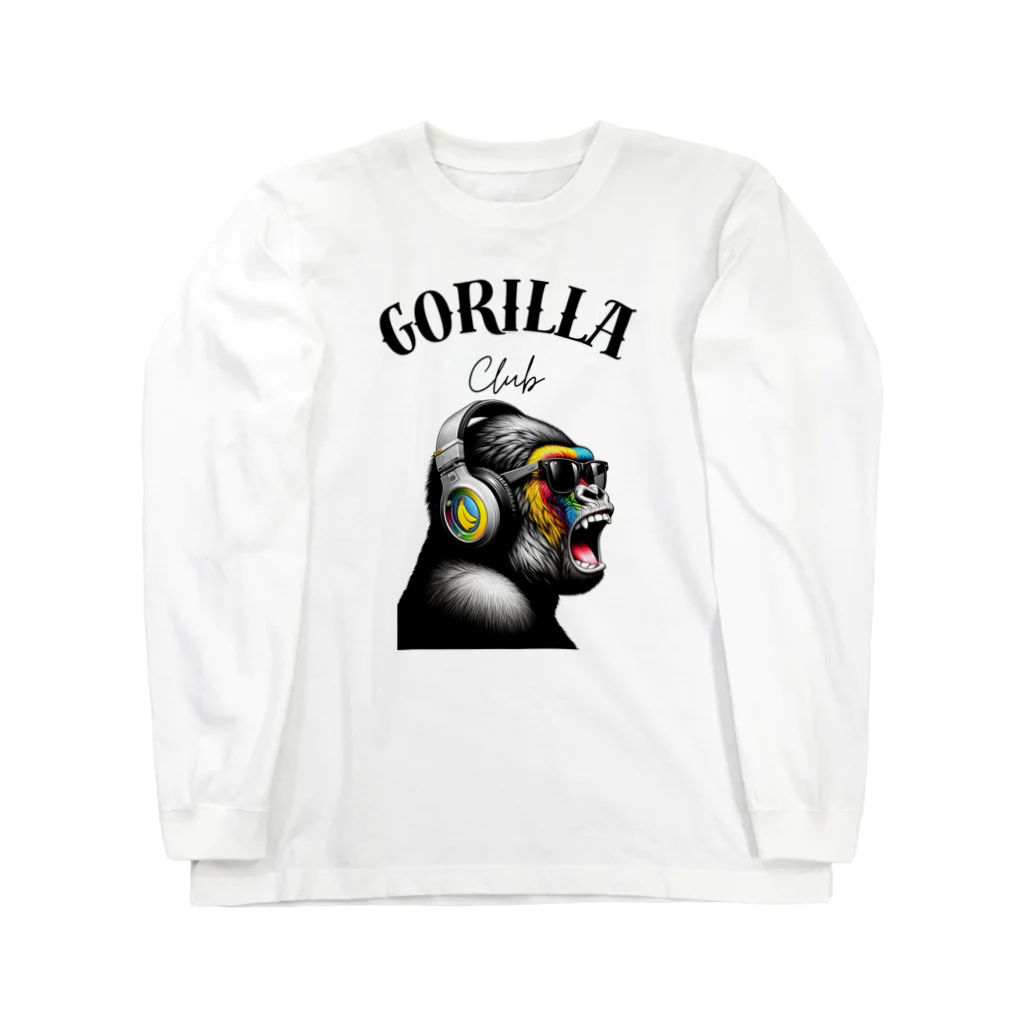 GORILLA_CLUBのノリノリゴリー ロングスリーブTシャツ