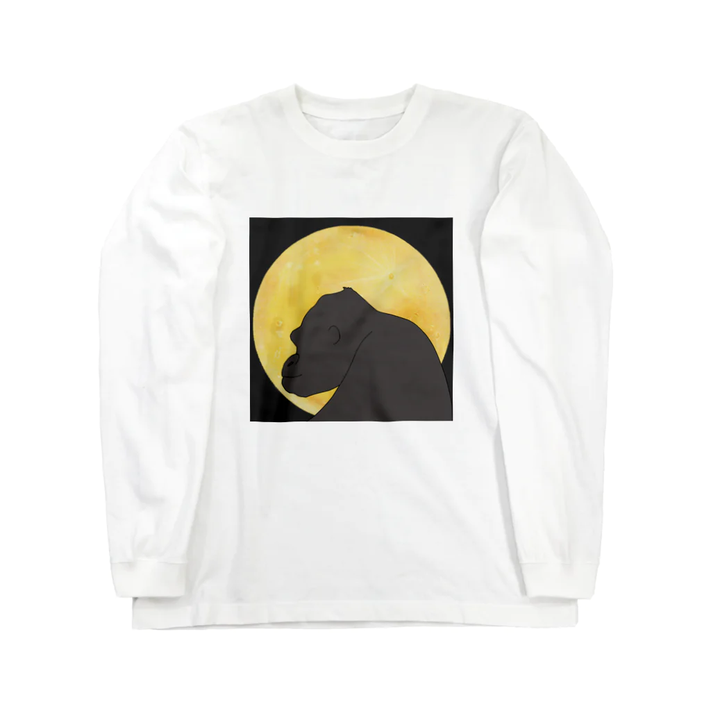 たま屋のBIG MOON Long Sleeve T-Shirt