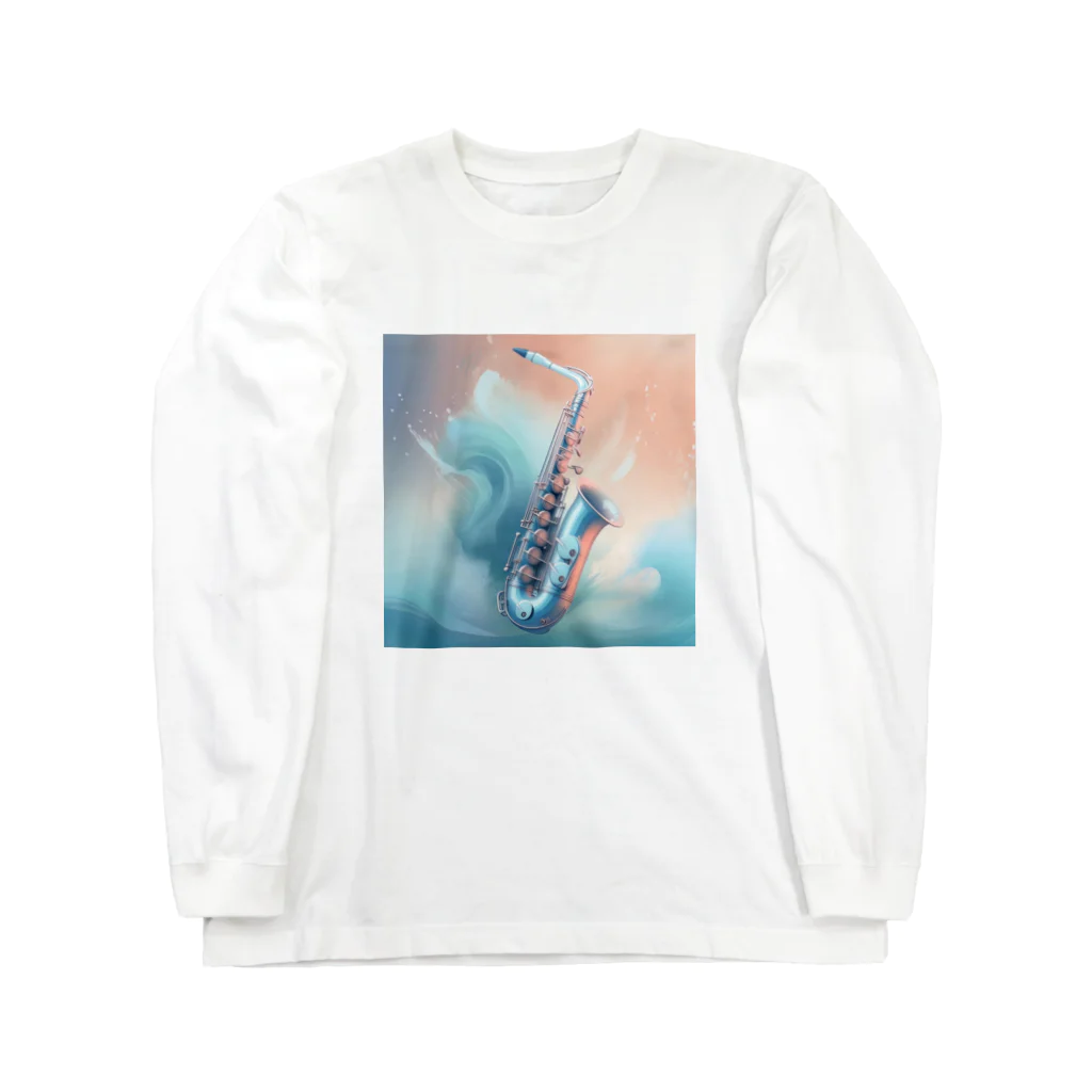 chan-takehaniのサファイアブルーの旋律 Long Sleeve T-Shirt