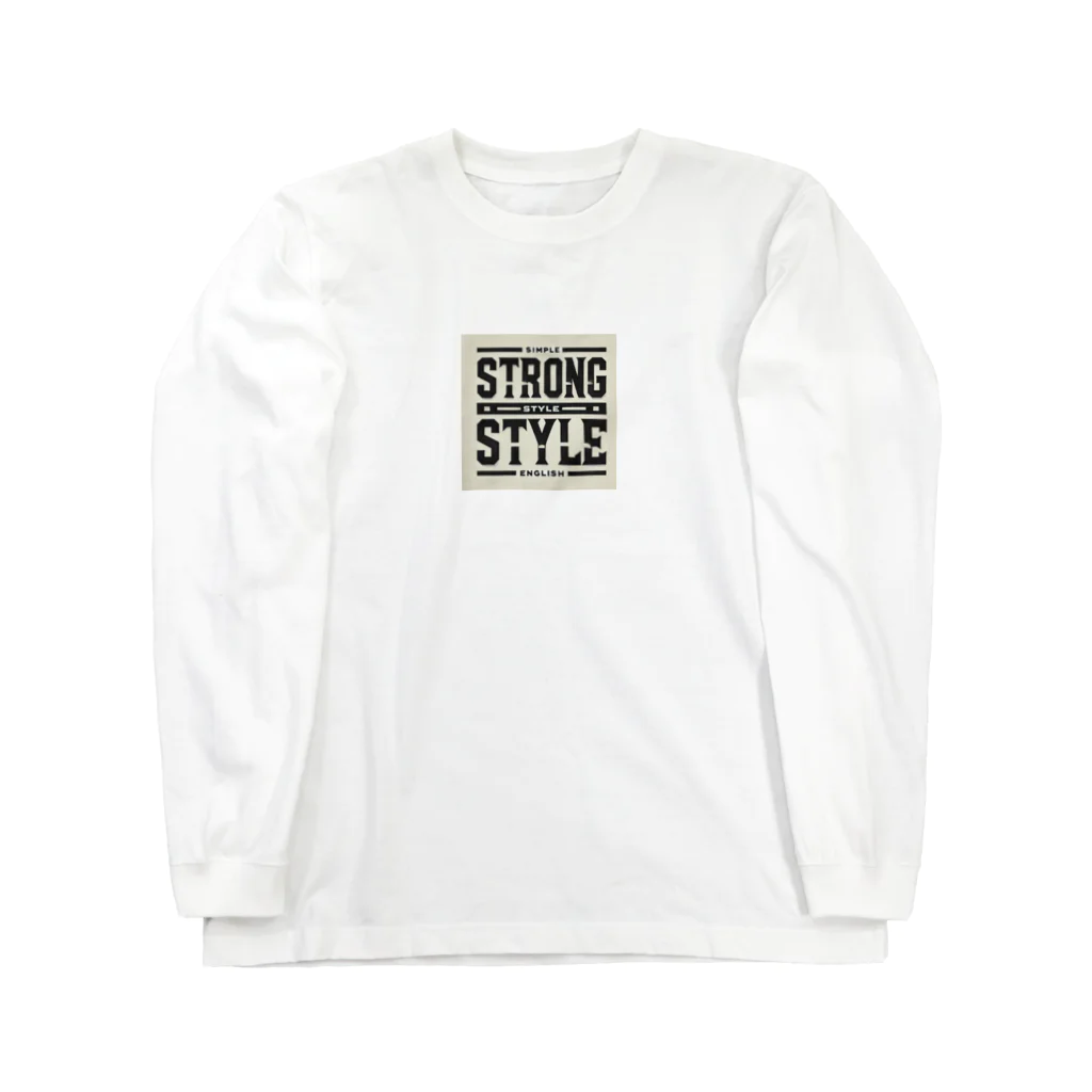 ryo-cyanのストロング　スタイル Long Sleeve T-Shirt