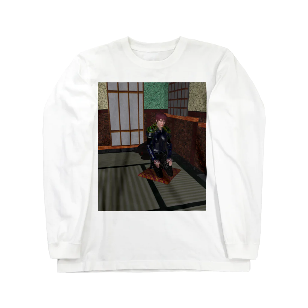 忍者３２ショップの茶屋道 Long Sleeve T-Shirt