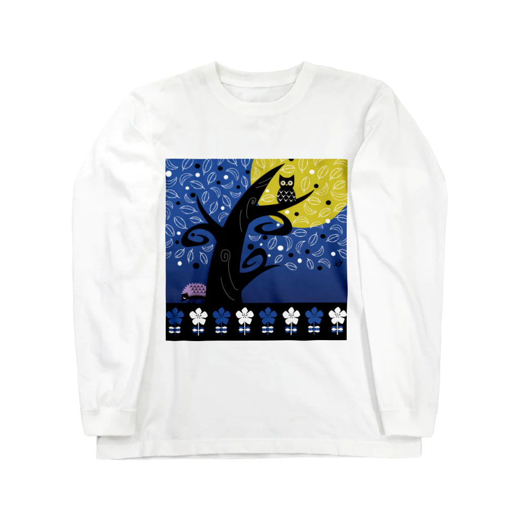 echicaのmoonlight forest Long Sleeve T-Shirt