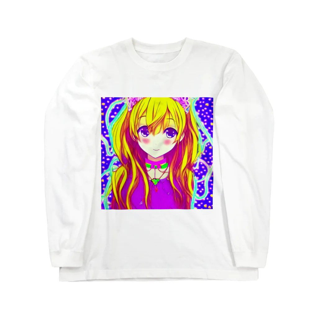 きゅぴきゅぴガールの金髪優しげ★きゅぴきゅぴガール Long Sleeve T-Shirt