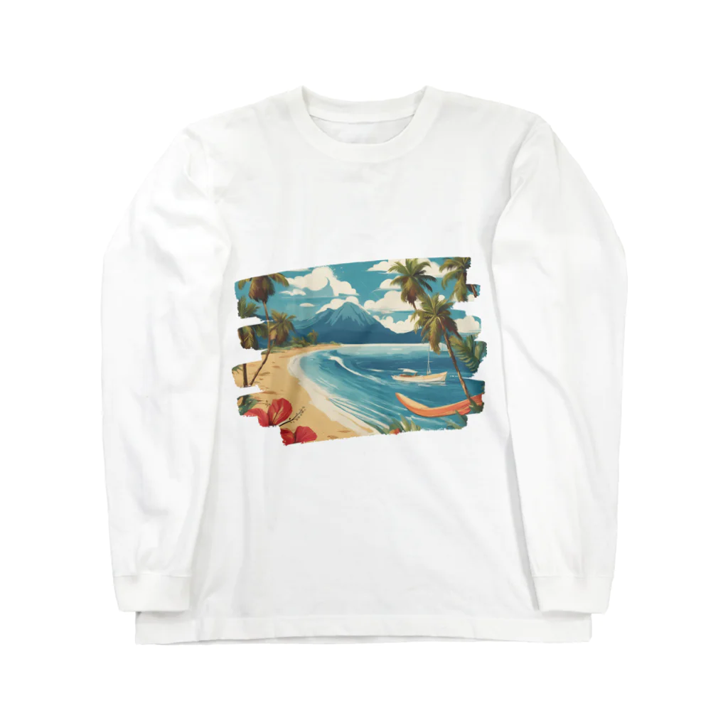 はちみつあめの常夏リゾート Long Sleeve T-Shirt