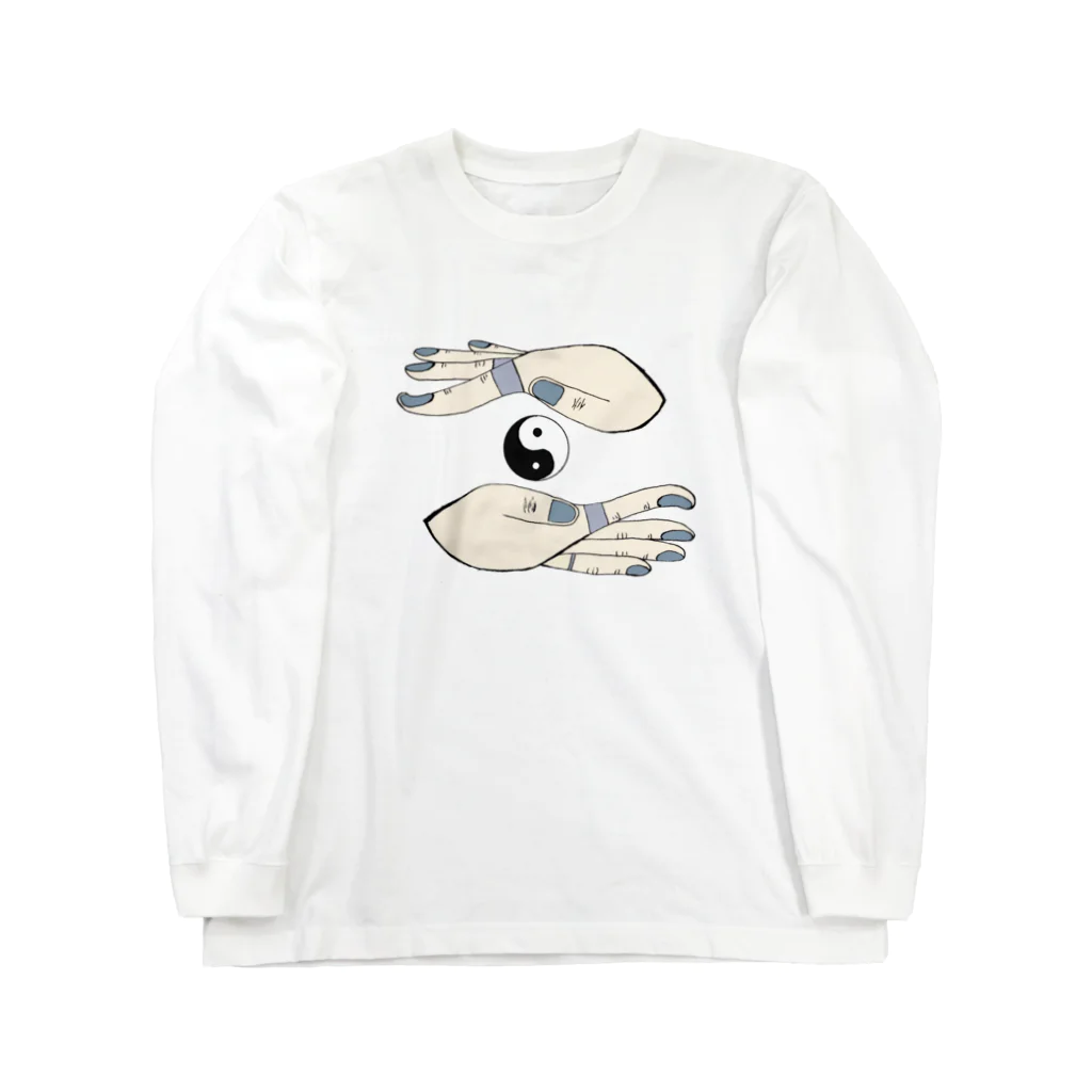 softtennis124の対極天 Long Sleeve T-Shirt