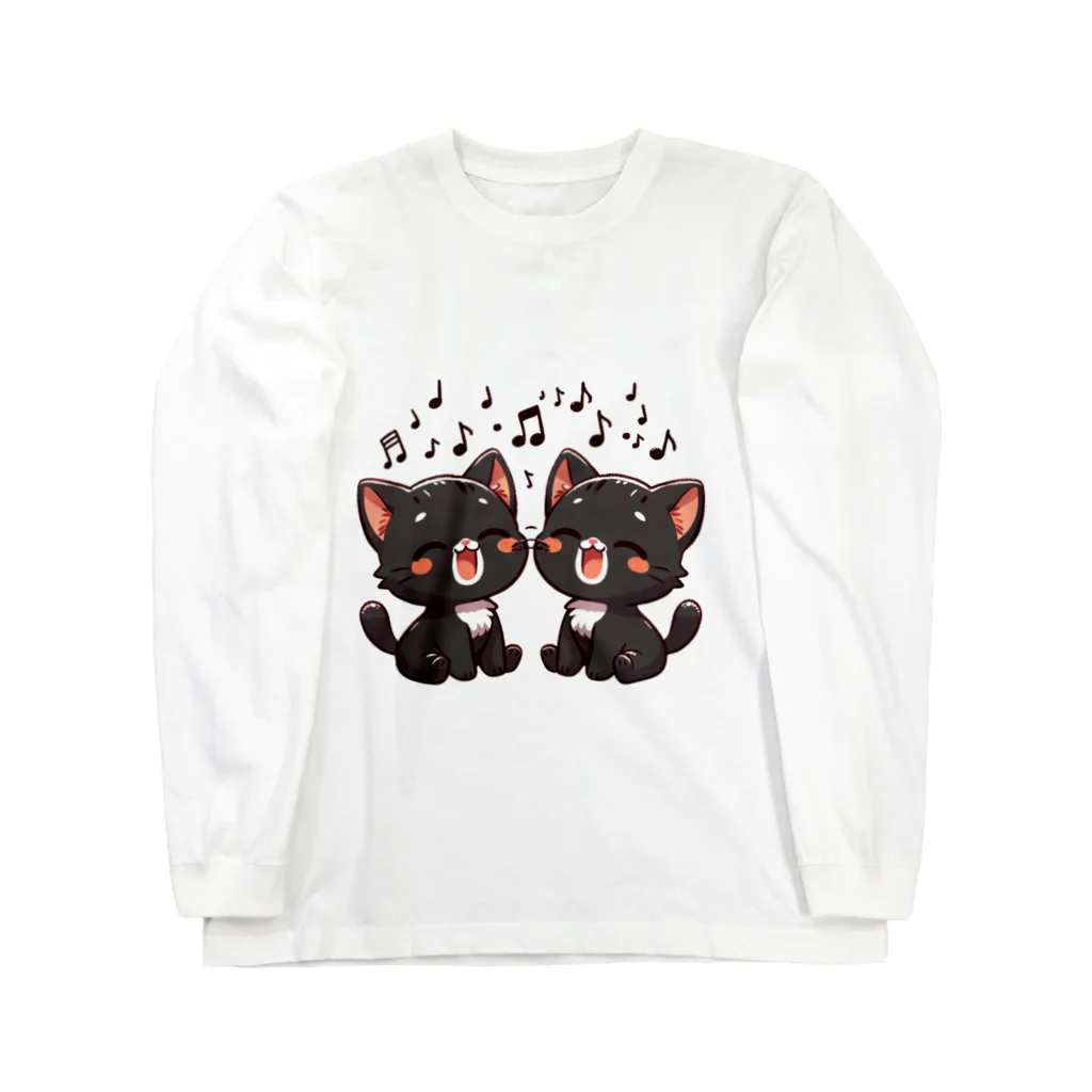 チェリモヤのねこコーラス 07 Long Sleeve T-Shirt