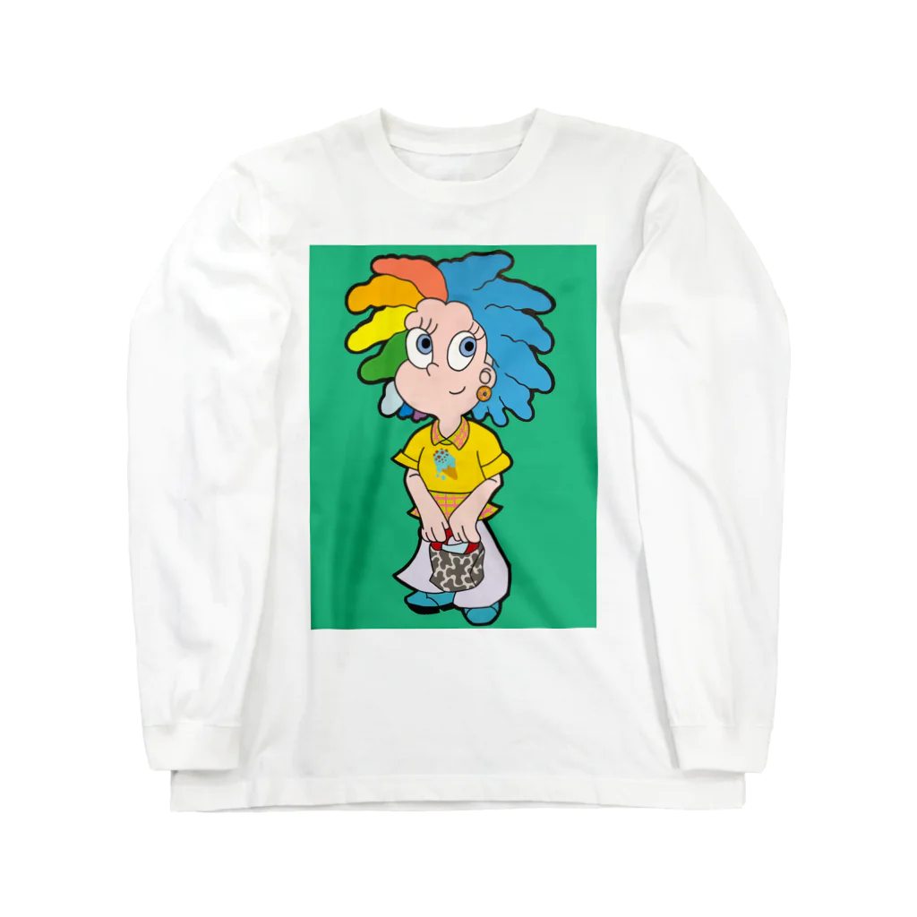 rakugakitt7のCANDY ロングスリーブTシャツ