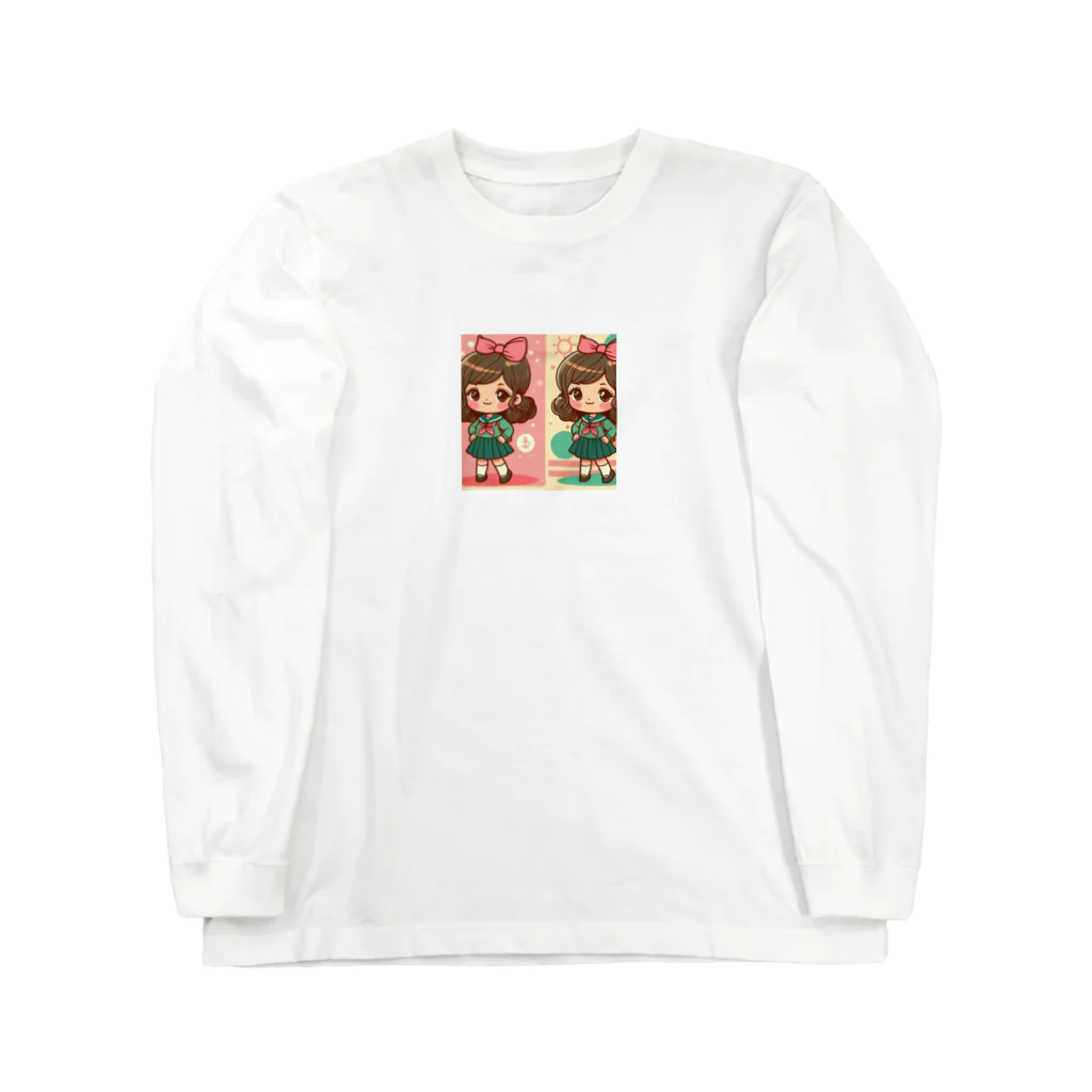 NACJACの制服の女の子 Long Sleeve T-Shirt