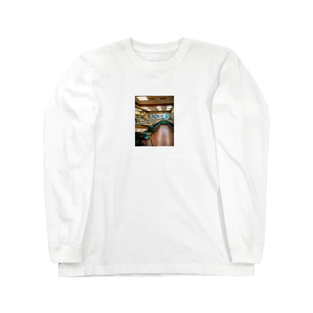cherry-blossomsのcafe Long Sleeve T-Shirt