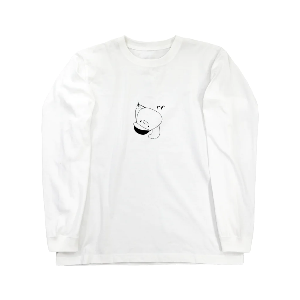 meimeiのブレイクダンスひよこ　黒ver. Long Sleeve T-Shirt