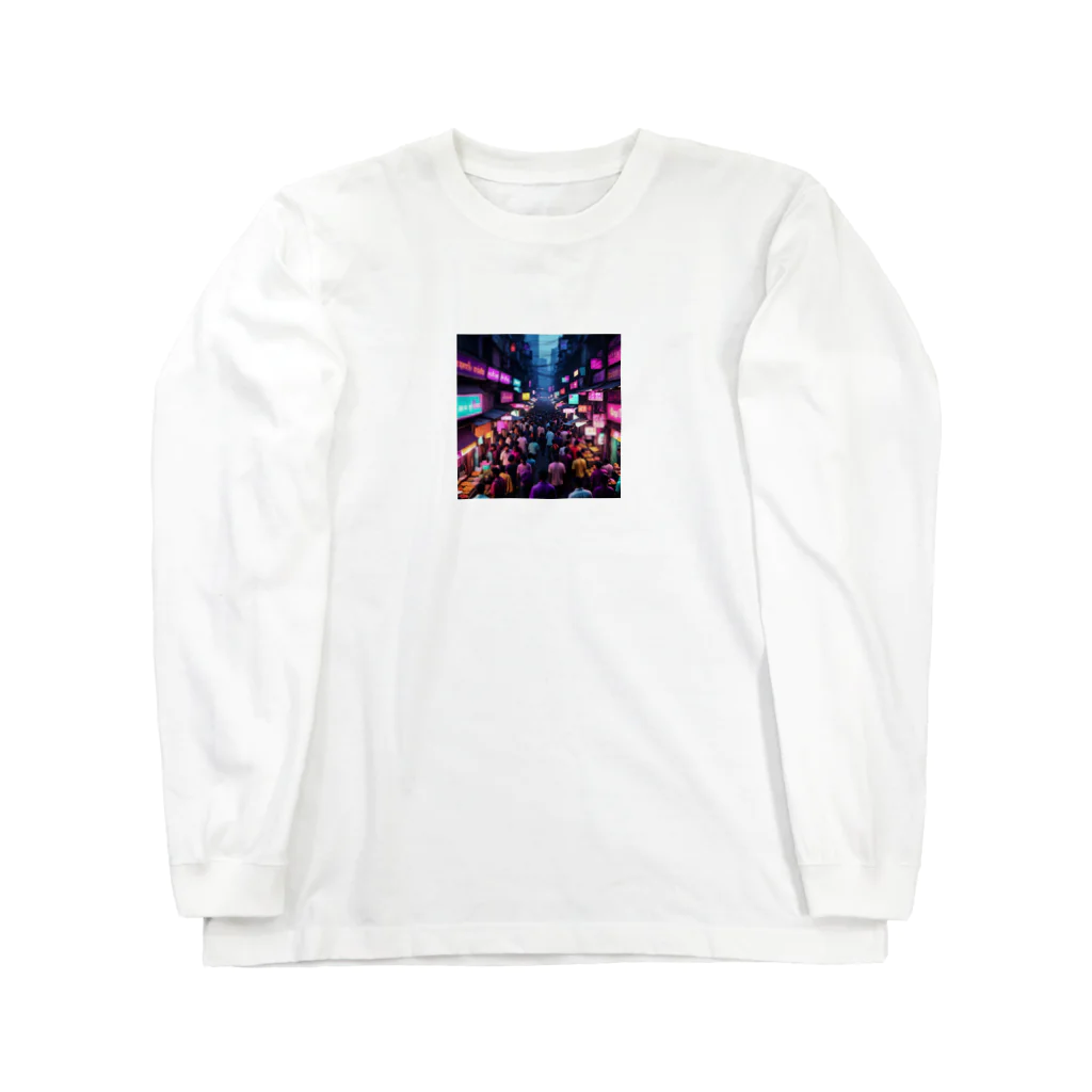 Saori_malaysiaの世界の名所　チャルマ Long Sleeve T-Shirt