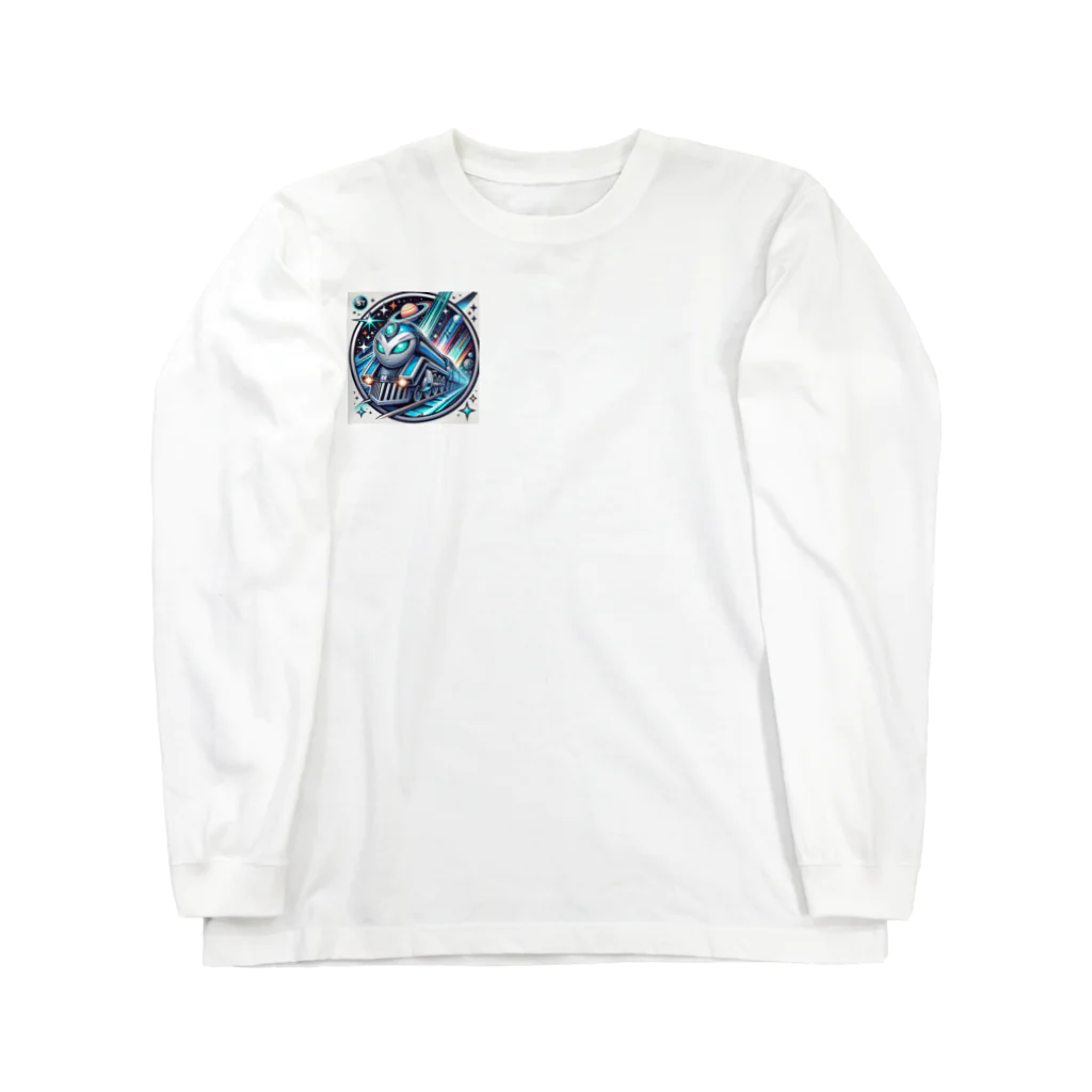 鉄道サークルNGO　レールの響きオリジナルズのSuper Express 峠SLVer Long Sleeve T-Shirt