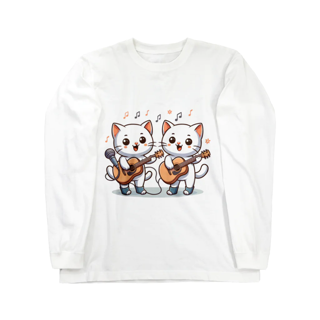 チェリモヤのねこコーラス 12 Long Sleeve T-Shirt