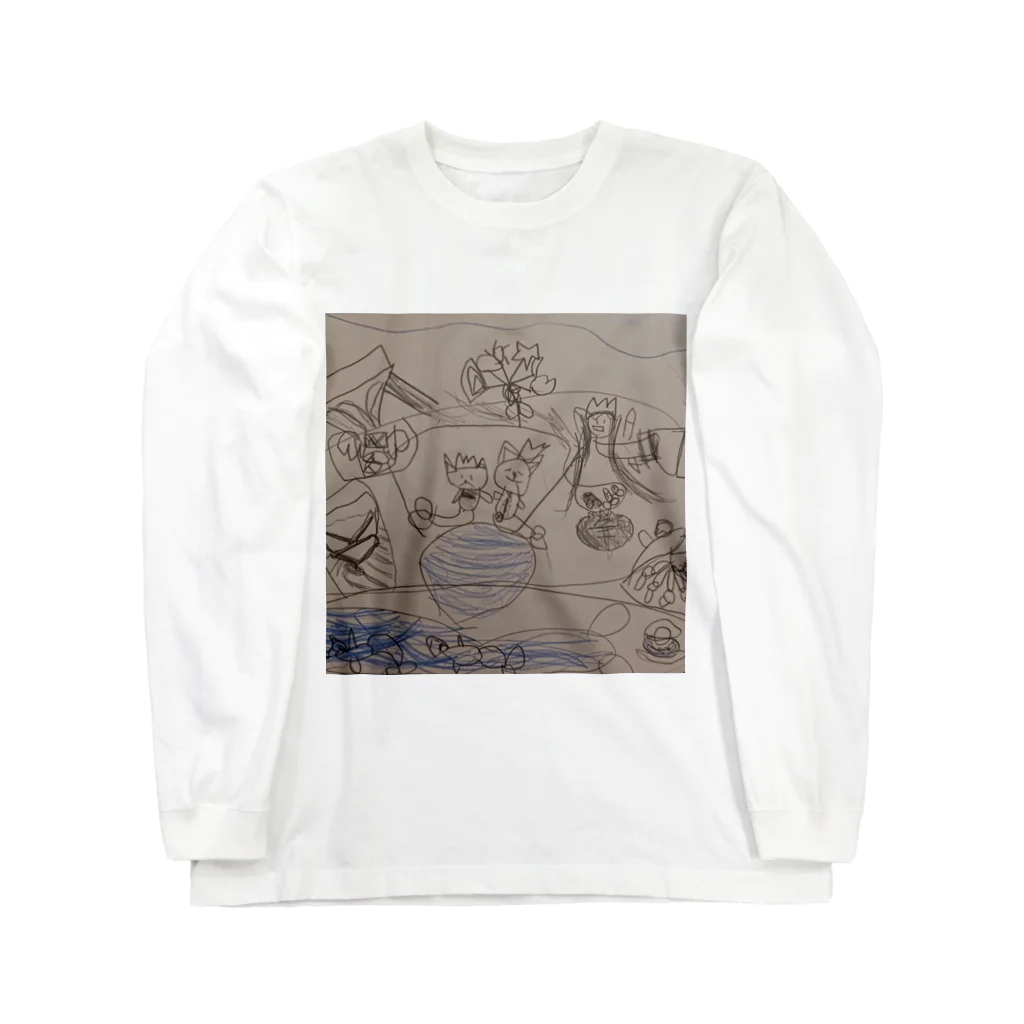 ton kimiの猫人魚 Long Sleeve T-Shirt