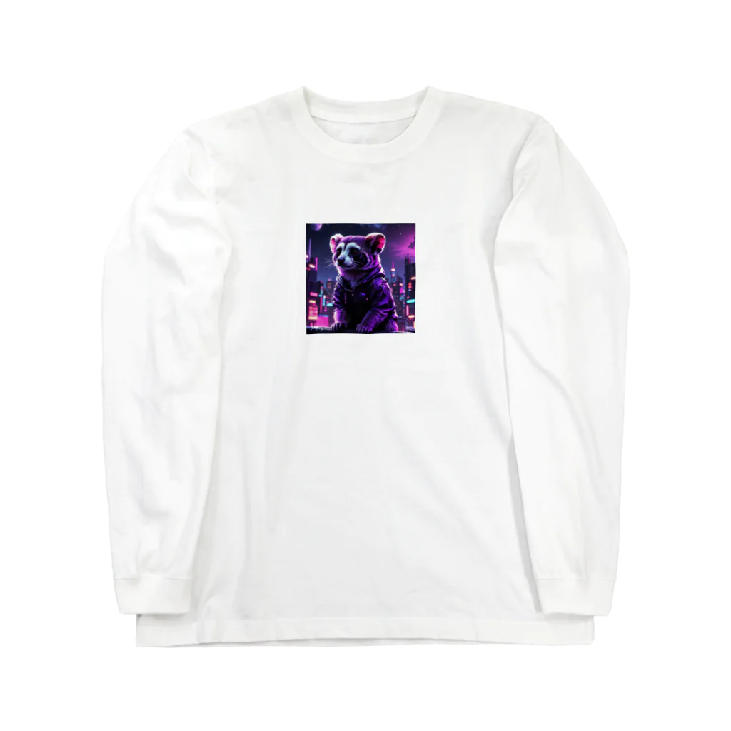 NOZILのサイバーショウガラゴ Long Sleeve T-Shirt