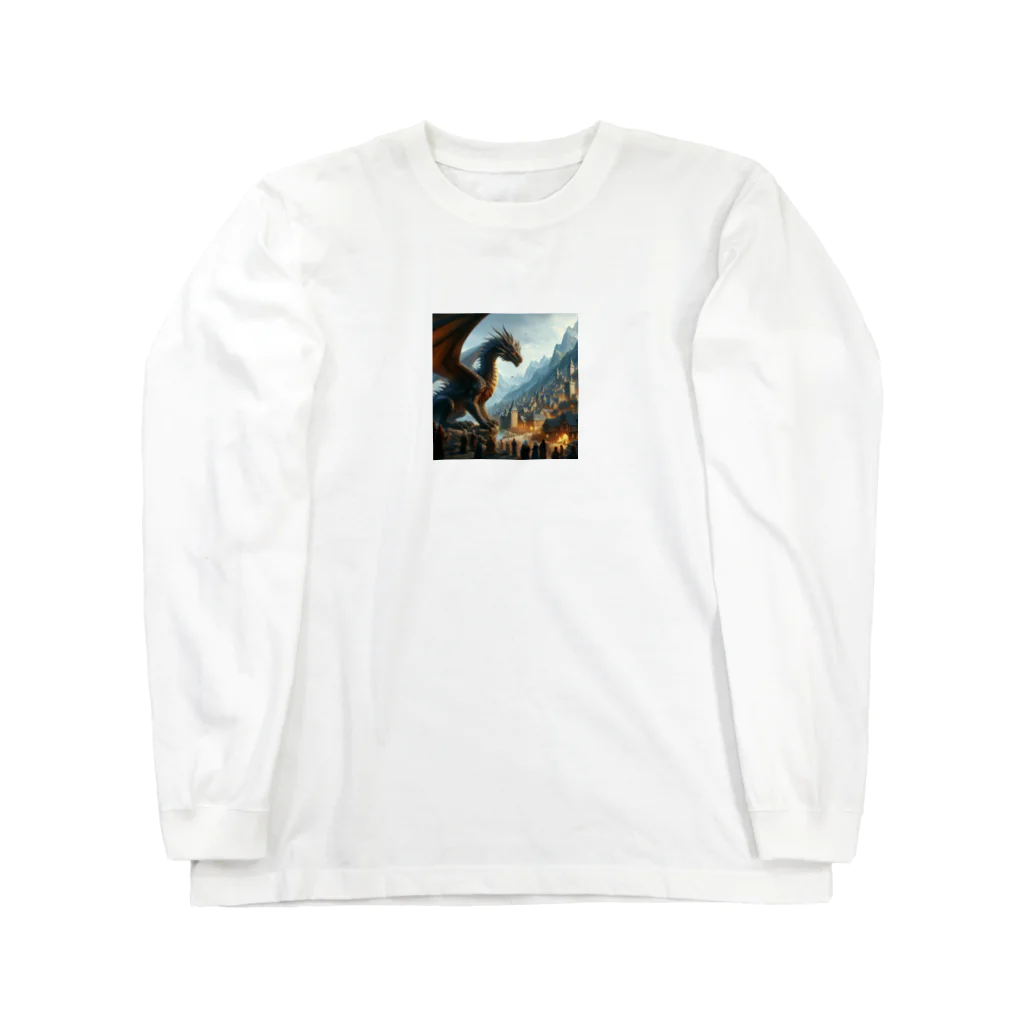 shoma7007の一面龍 Long Sleeve T-Shirt