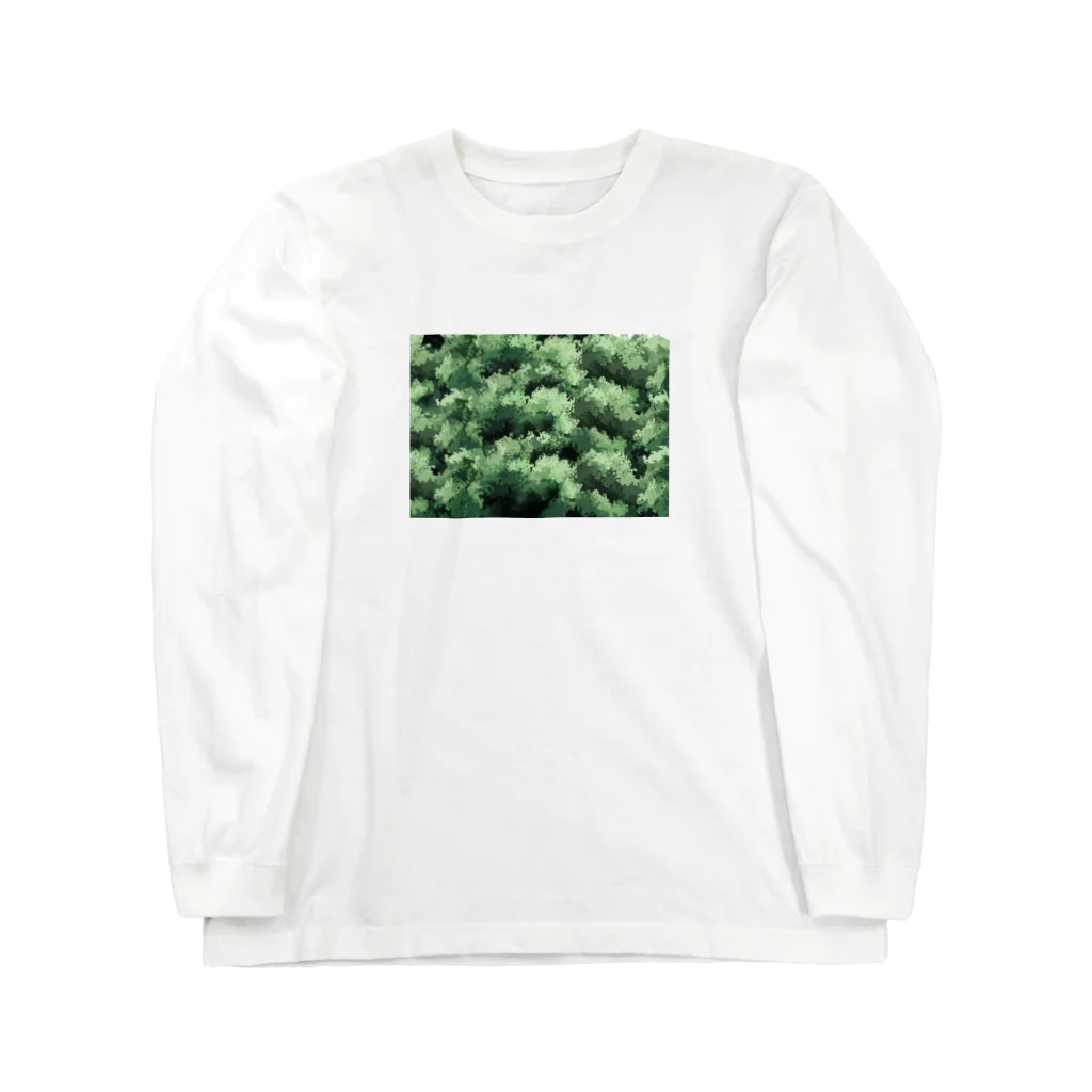 atelier_lapislazuliの茂み Long Sleeve T-Shirt