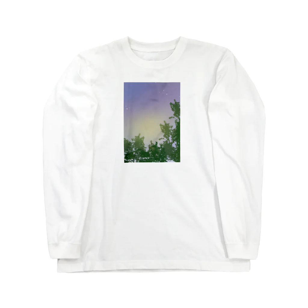 atelier_lapislazuliの夜空 Long Sleeve T-Shirt