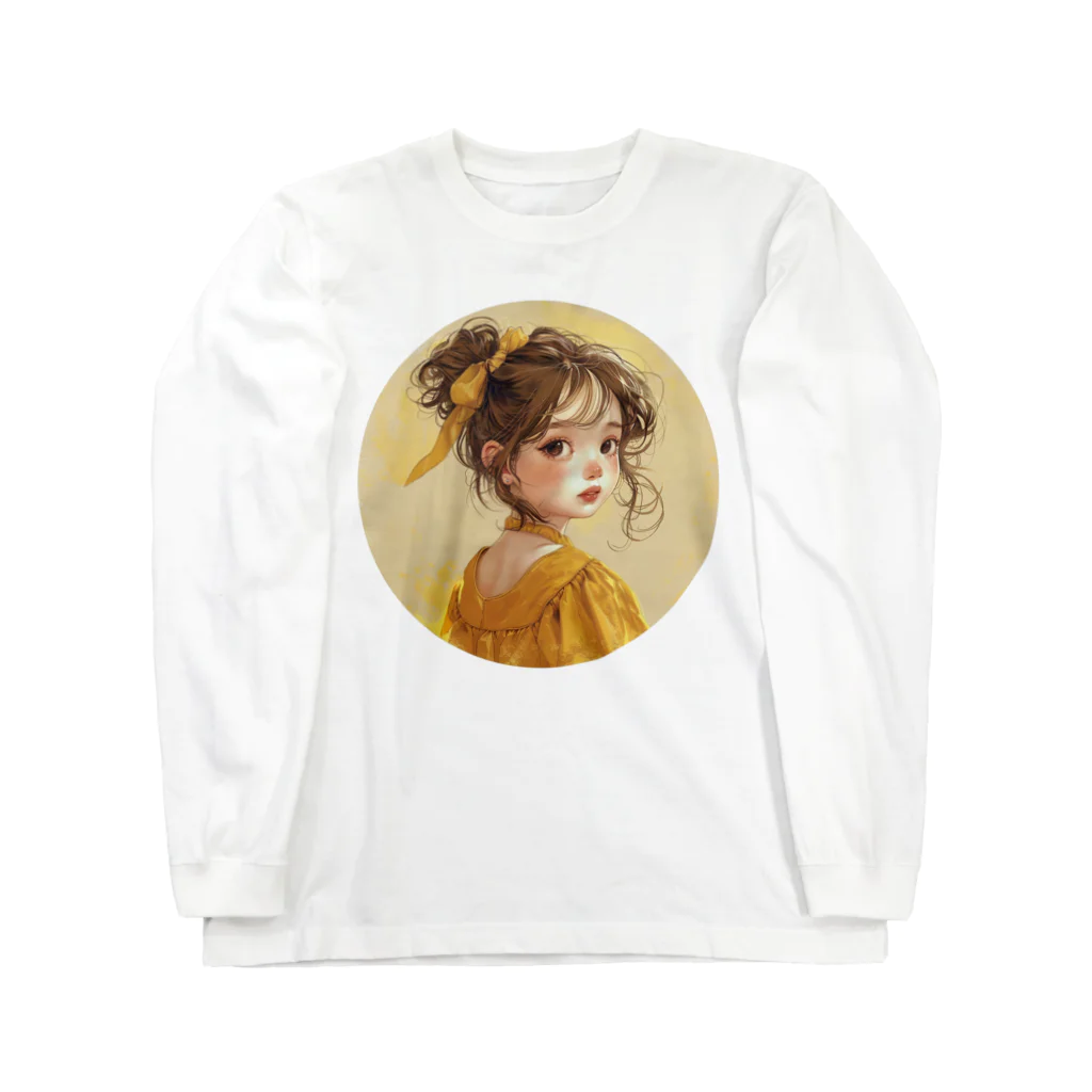 AQUAMETAVERSEの美少女・In the circle Tomoe bb 2712 ロングスリーブTシャツ