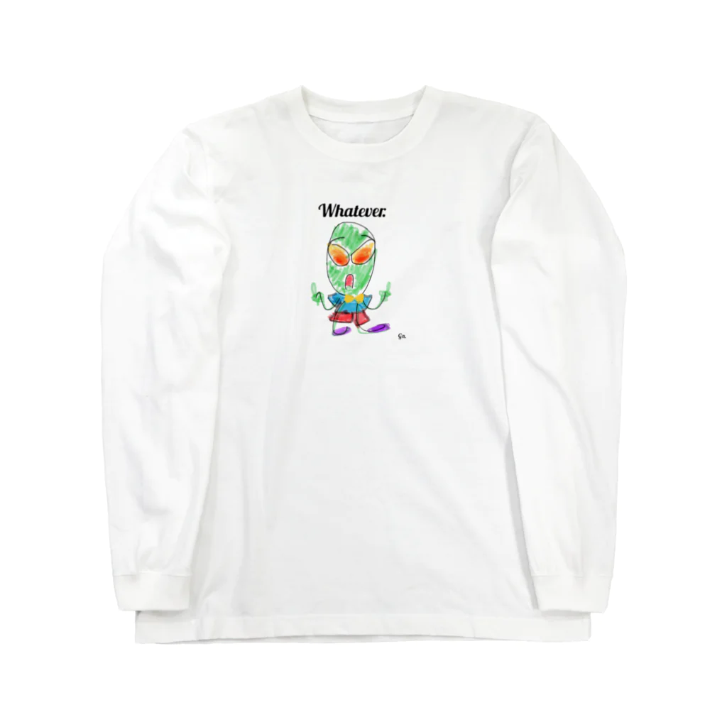 gabrielaのイケてるUFO[whatever] ロングスリーブTシャツ