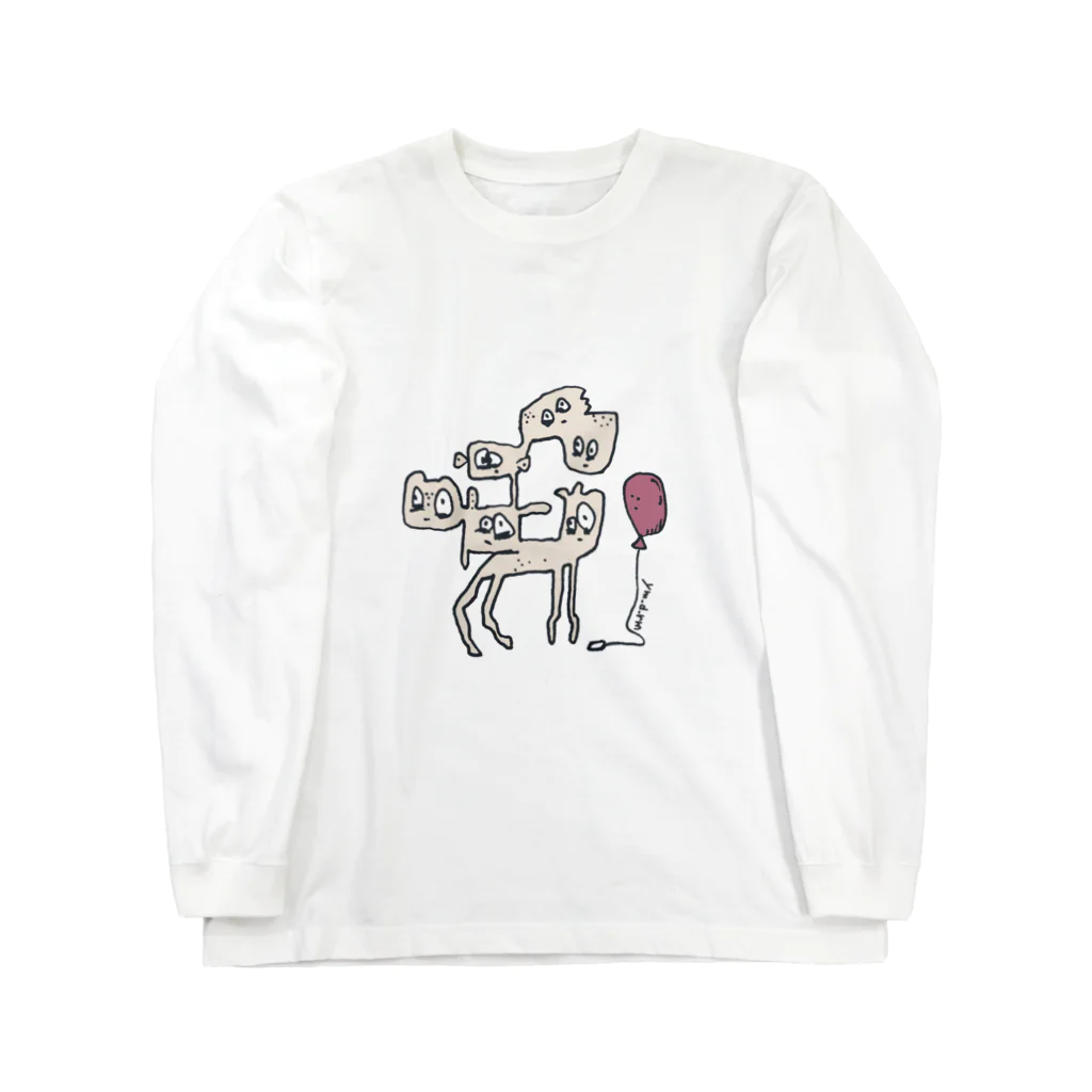 山田だるまのballon Long Sleeve T-Shirt