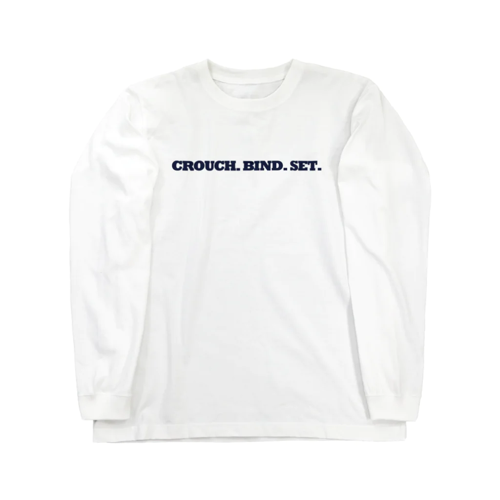 SCRUM clothing storeのCROUCH.BIND.SET.  ラグビー  ロングスリーブTシャツ