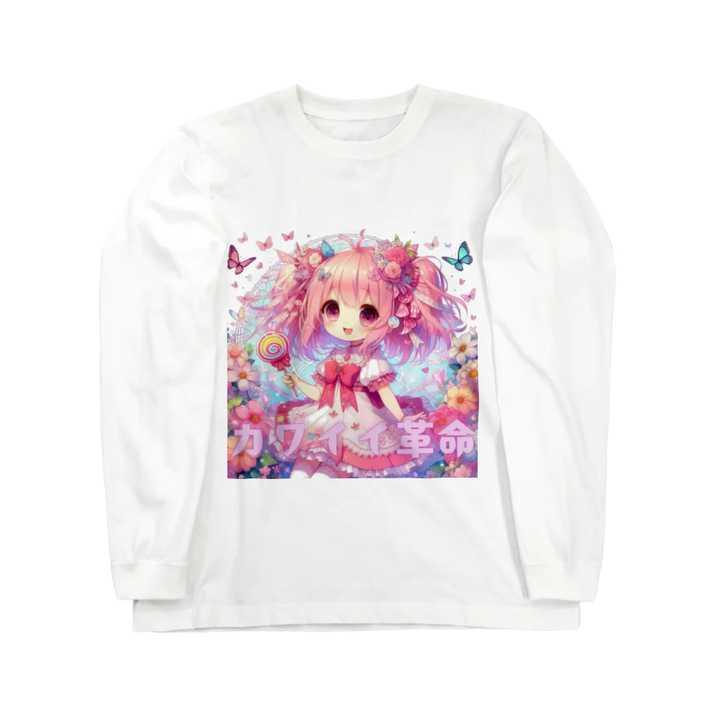 Samaleyのロリータ女の子　１２ ロングスリーブTシャツ